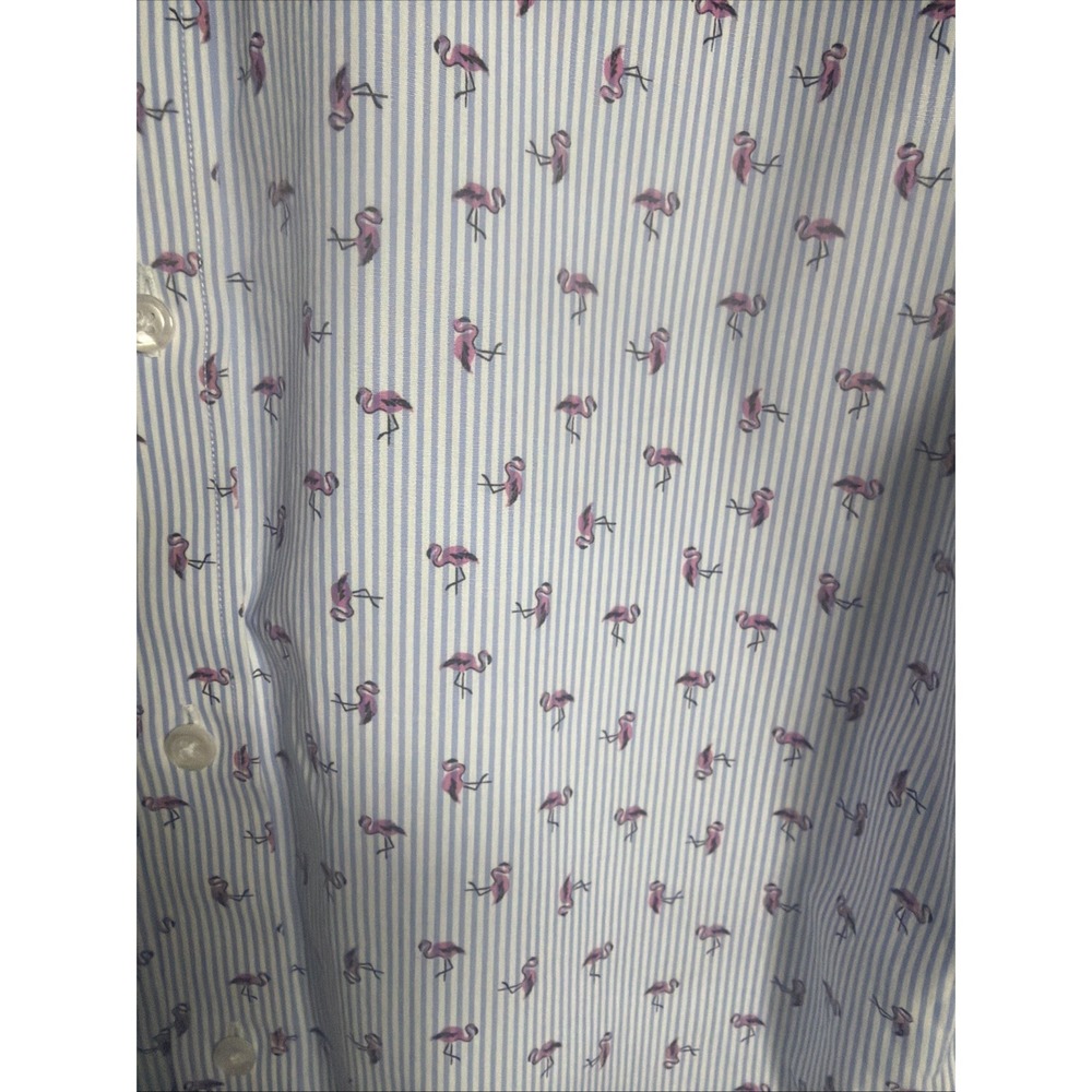 Bonobos‎ LS Shirt Mens Tailored Slim Fit Button Up Collar Cotton 15.5 -33 - Picture 3 of 7